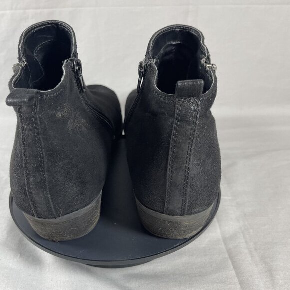 Carlos by‎ Carlos Santana Black Multiple Zipper Ankle Booties Women's Size 11 - Picture 4 of 6